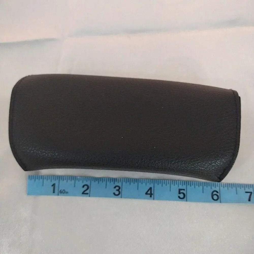 Ray-Ban Sunglasses Case Mens One Size Black Logo Hard Clamshell Storage